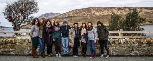 Central English School Dublin Students at the Giant's Causeway