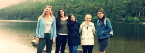 Central School of English students at Glendalough